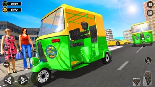 Indian Auto Rickshaw Drive 3D screenshot 1