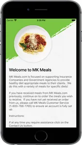 MK Meals screenshot 1