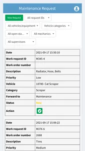 MRF Vehicle Maintenance screenshot 1