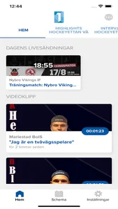 Hockeyettan Play screenshot 0