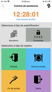 Control asistencia Msp screenshot 1