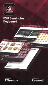 FSU Seminoles Keyboard screenshot 0