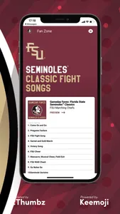 FSU Seminoles Keyboard screenshot 2