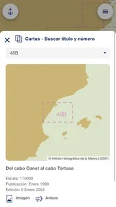 IHM Información Náutica screenshot 2