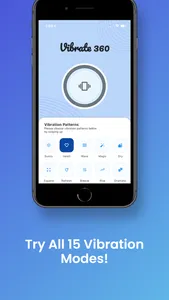 Vibrate 360: strong vibrator screenshot 1