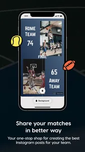 Sporties – Sport Story Maker screenshot 1