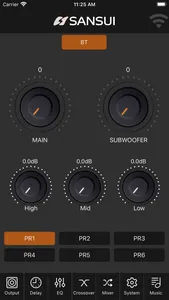 SANSUI Audio DSP screenshot 0