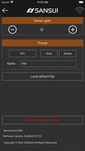 SANSUI Audio DSP screenshot 6