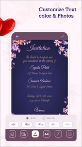 Invitation Maker With Photos screenshot 1