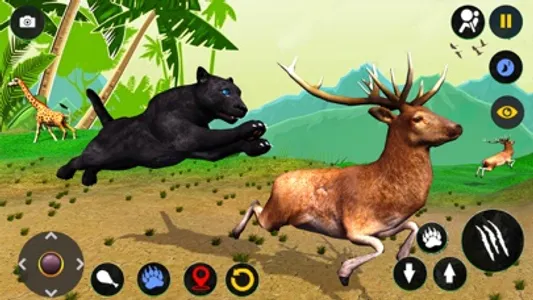 Wild Black Panther Furious Sim screenshot 1