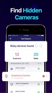 Hidden Camera Detector:Spy Cam screenshot 0