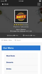 Mario's Takeaway Edinburgh screenshot 4