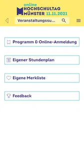 Hochschultag Münster screenshot 1