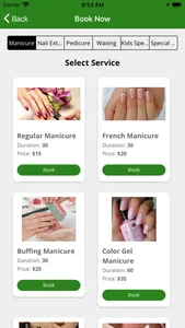 PARK NAILS AND SPA screenshot 1