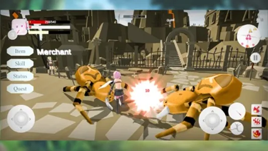 Anime Battle Guardian Impact screenshot 2