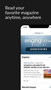 Singing News screenshot 1