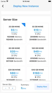 Vultr Manager screenshot 2