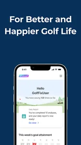 GolfFix AI Golf Swing Analyzer screenshot 8