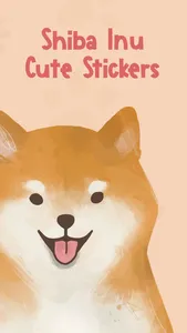 Shiba Inu Cute Stickers screenshot 0