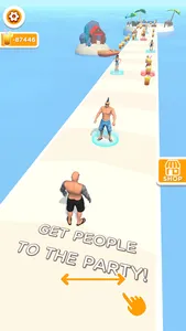 Beach Party Run 3D screenshot 0