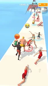 Beach Party Run 3D screenshot 2