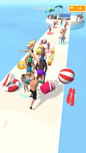 Beach Party Run 3D screenshot 5