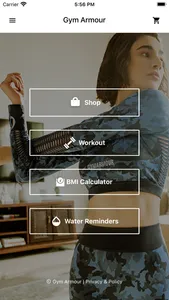 Gym Armour screenshot 1