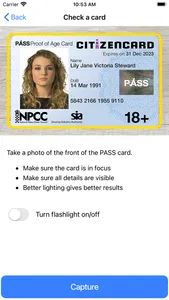 PoA Card Verify screenshot 2