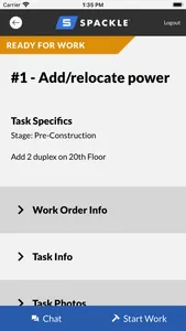 Spackle Provider App screenshot 1