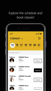 FORMAT Fitness screenshot 2