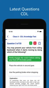 Wisconsin CDL Permit Practice screenshot 0