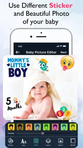 Baby Picture & Story Editor screenshot 1