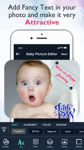 Baby Picture & Story Editor screenshot 2