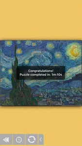 Van Gogh Jigsaw Puzzles Lite screenshot 6