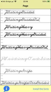 ZMethod Fonts for Zaner Bloser screenshot 4