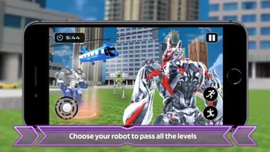 Robots Transportation Games screenshot 0