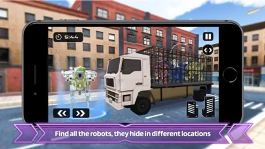 Robots Transportation Games screenshot 2