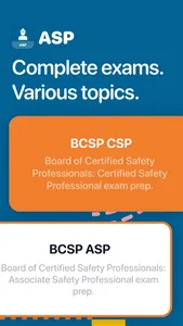 CSP ASP Exam Prep screenshot 0