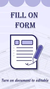 Form Filler - Fill on document screenshot 0