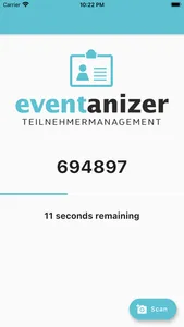 eventanizer 2FA screenshot 1