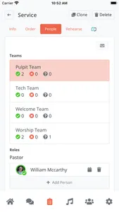 Planning by WorshipTools screenshot 3