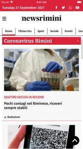 Newsrimini screenshot 1