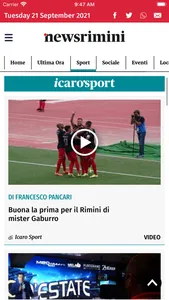 Newsrimini screenshot 2