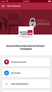 Sancta Maria Intl Faridabad screenshot 1