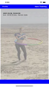 Hula Hoop kcal Tracker screenshot 0