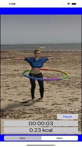 Hula Hoop kcal Tracker screenshot 2