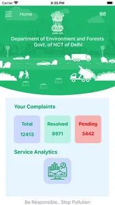 Green Delhi App screenshot 2