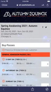 Spring Awakening AutumnEquinox screenshot 3