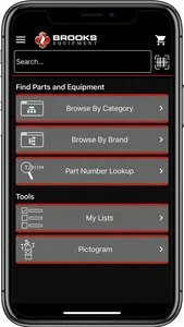 Brooks Equipment screenshot 1