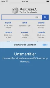 Unsmartifier screenshot 2